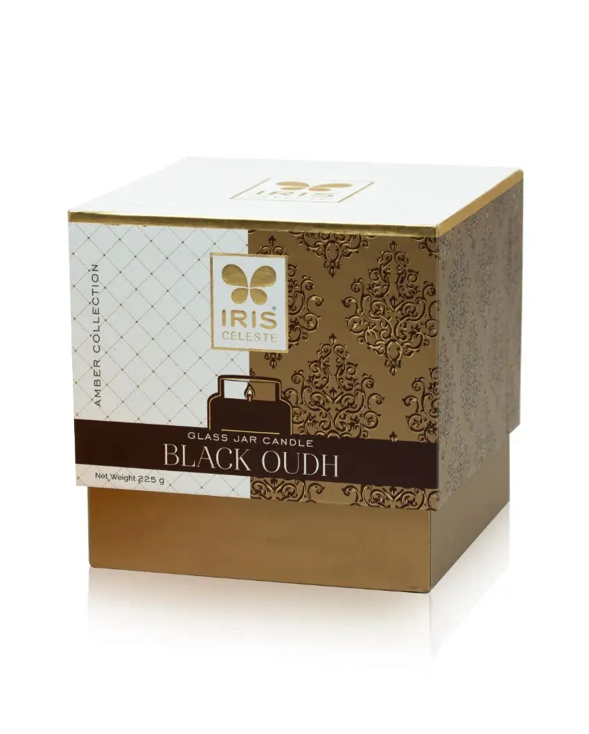 Amber Collection | Apothecary Jar Candle  | Single  | 3.5 x 4 inches , 3.5 x 4 inches