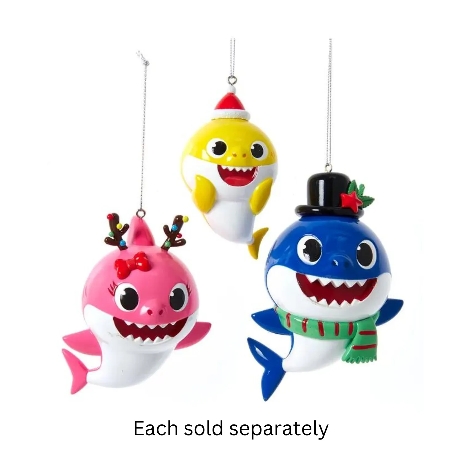 Baby Shark™ Santa Family Ornament