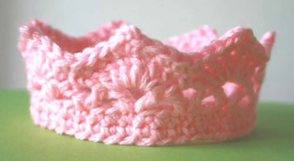 Babymoon Crown Headwear New Born Baby Photography Shoot Props Costumes - Pink