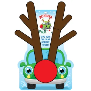 Christmas Plush Reindeer Car Kit - 12Pieces Per Pack 22595