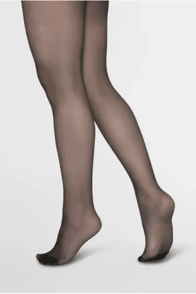 Elin Premium Tights - Black - Swedish Stockings