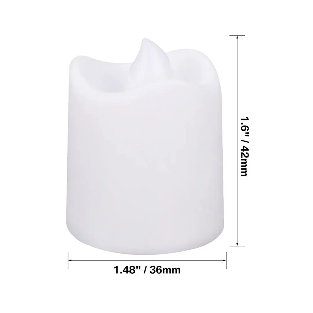 Flameless Battery-powered Led Tea Light Candles