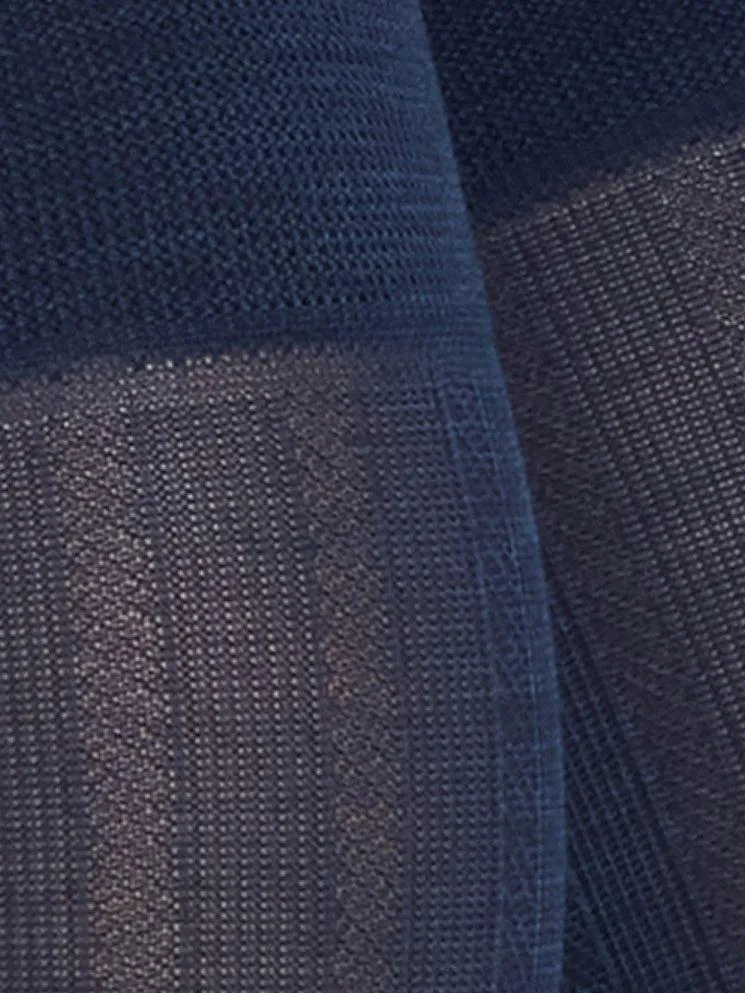 Freja Bio Wool Knee-Highs Navy