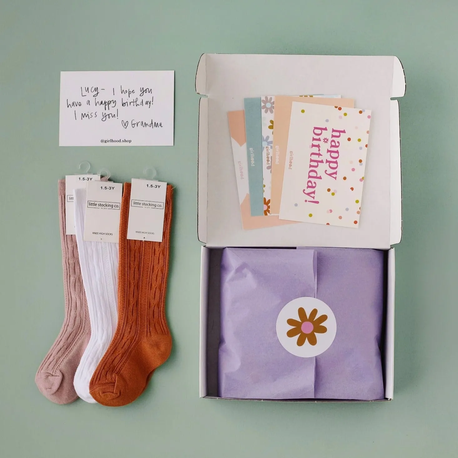 Gift Box & Personalized Card