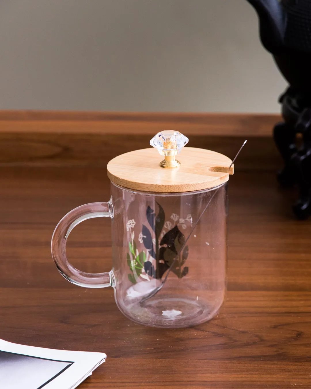 'Have a Goodtime' Clear Coffee/Milk Mug