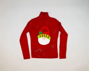 Ho, Ho, Homemade-X-Small Christmas Sweater