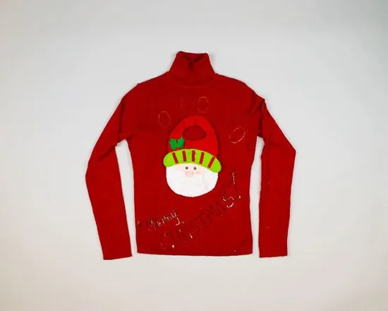 Ho, Ho, Homemade-X-Small Christmas Sweater