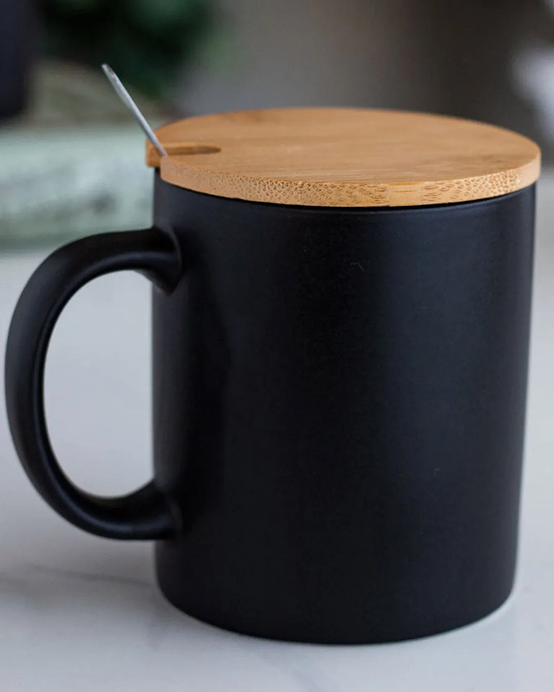 'Luck' Coffee Mug - Black