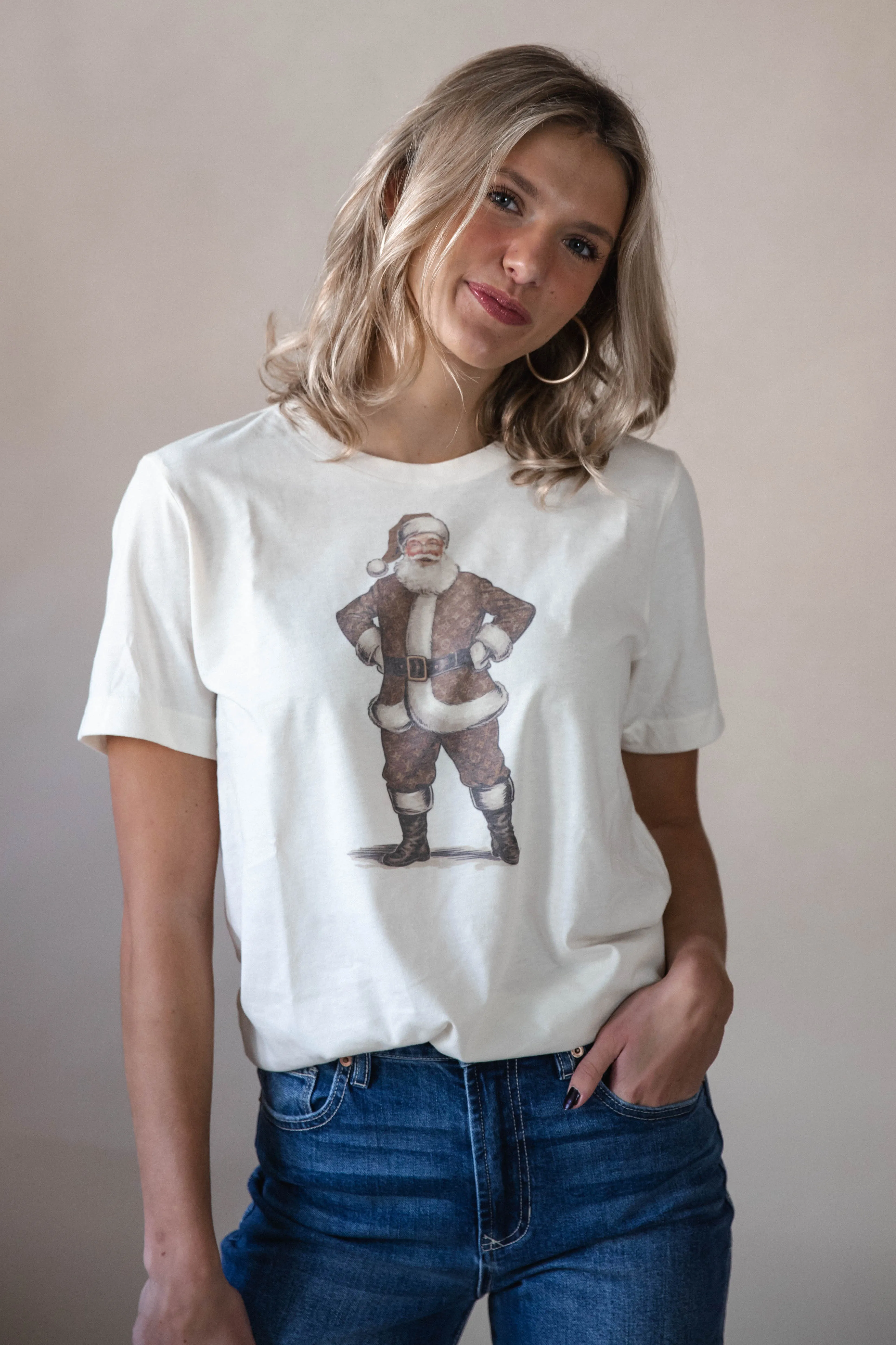 LV Santa Tee
