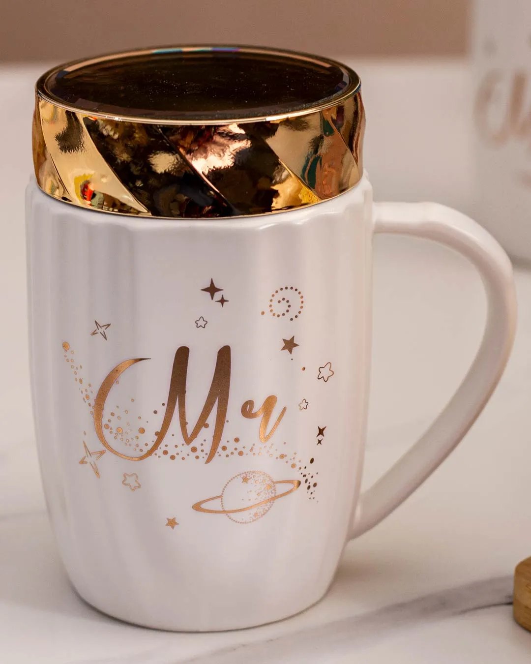 'Mr' Coffee Mug - White