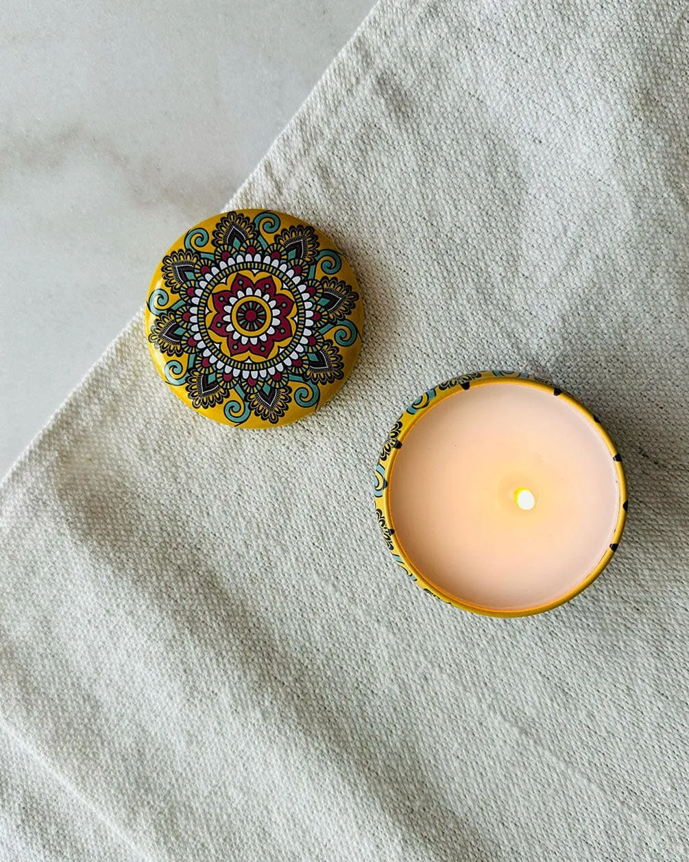 Rose Vanilla Scented Candle 60 ML