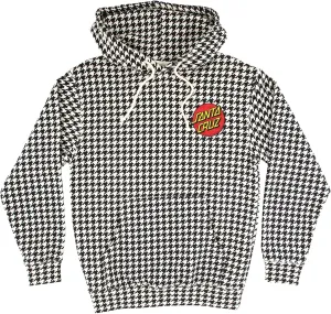SANTA CRUZ Men's Pullover Hooded Sweatshirt Classic Dot Skate Sweatshirt