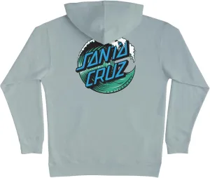 SANTA CRUZ Men's Pullover Hooded Sweatshirt Wave Dot Skate Sweatshirt