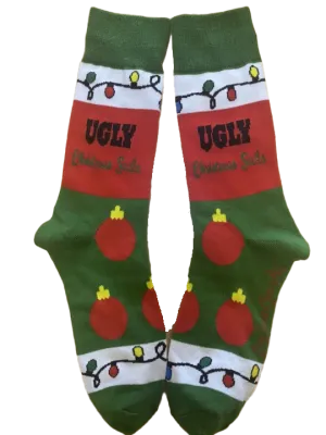 Ugly Christmas Socks Men's Socks